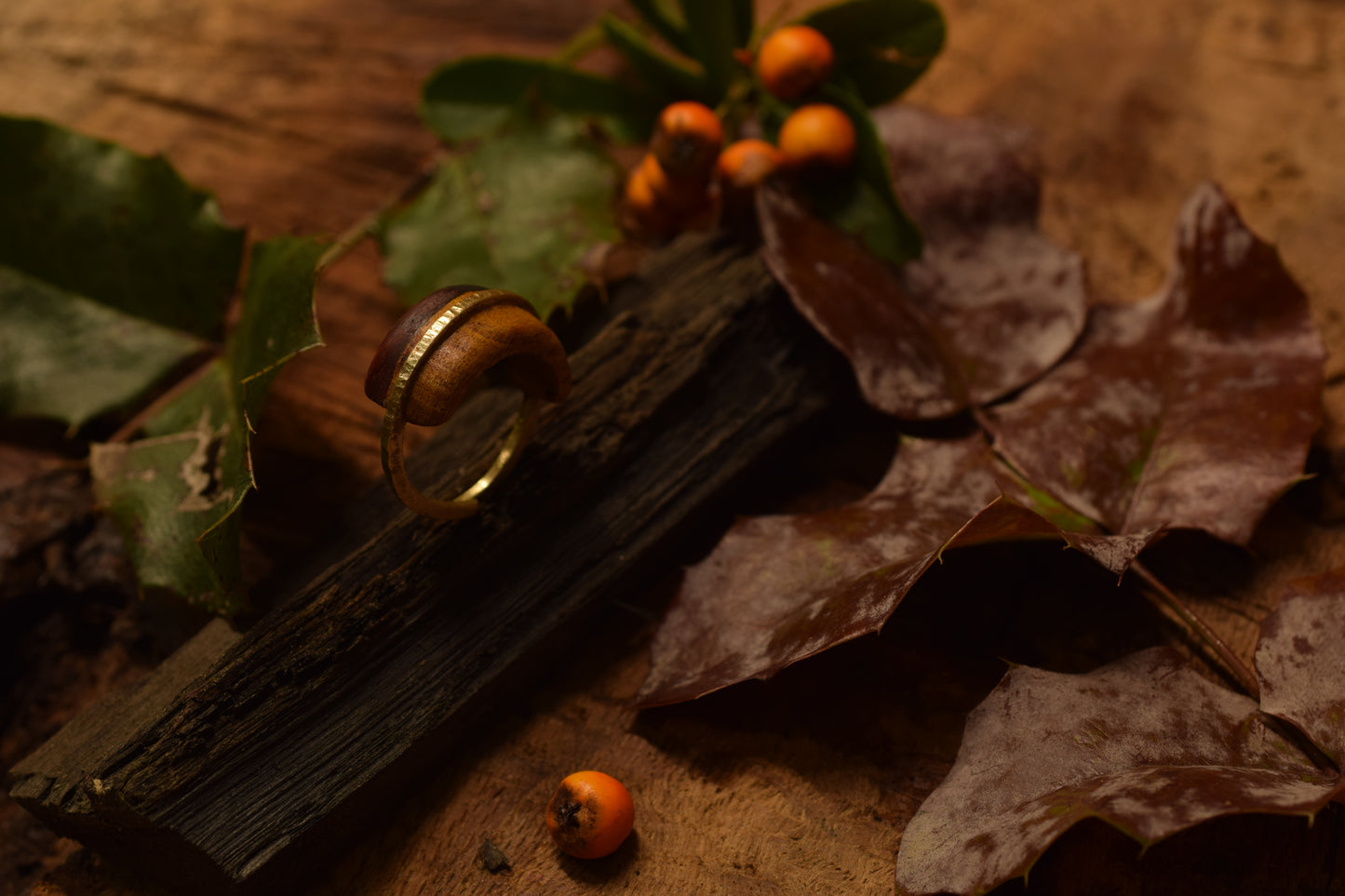 Drveni Nakit - Prsten