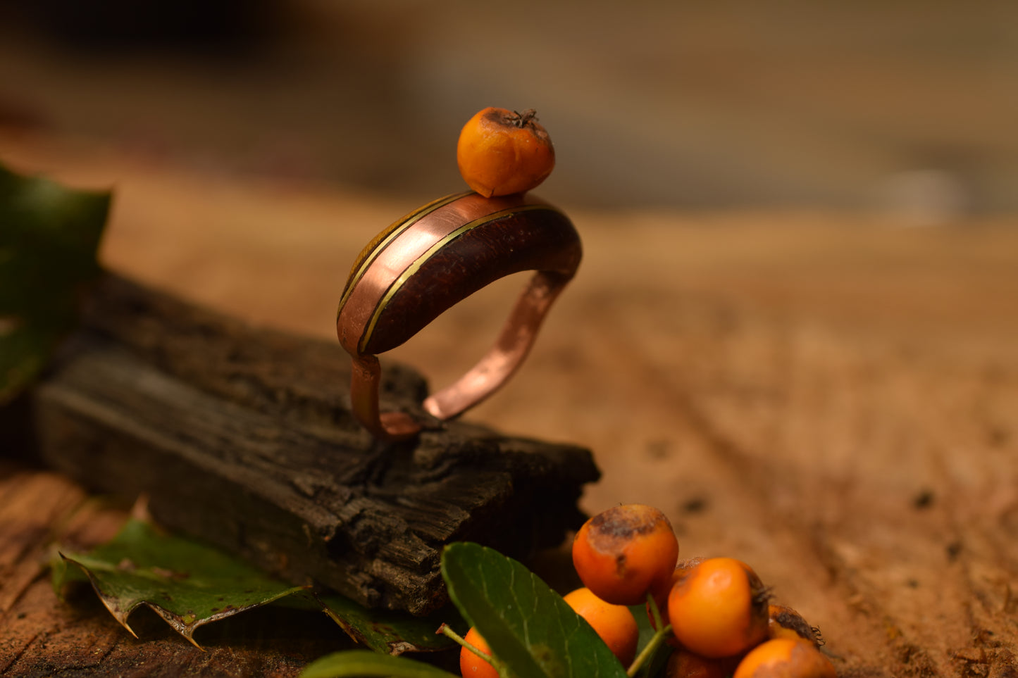 Drveni Nakit - Prsten