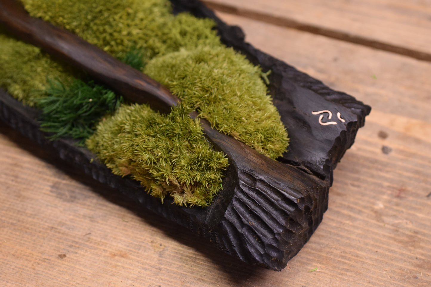 Drvena Posuda - Mahovina