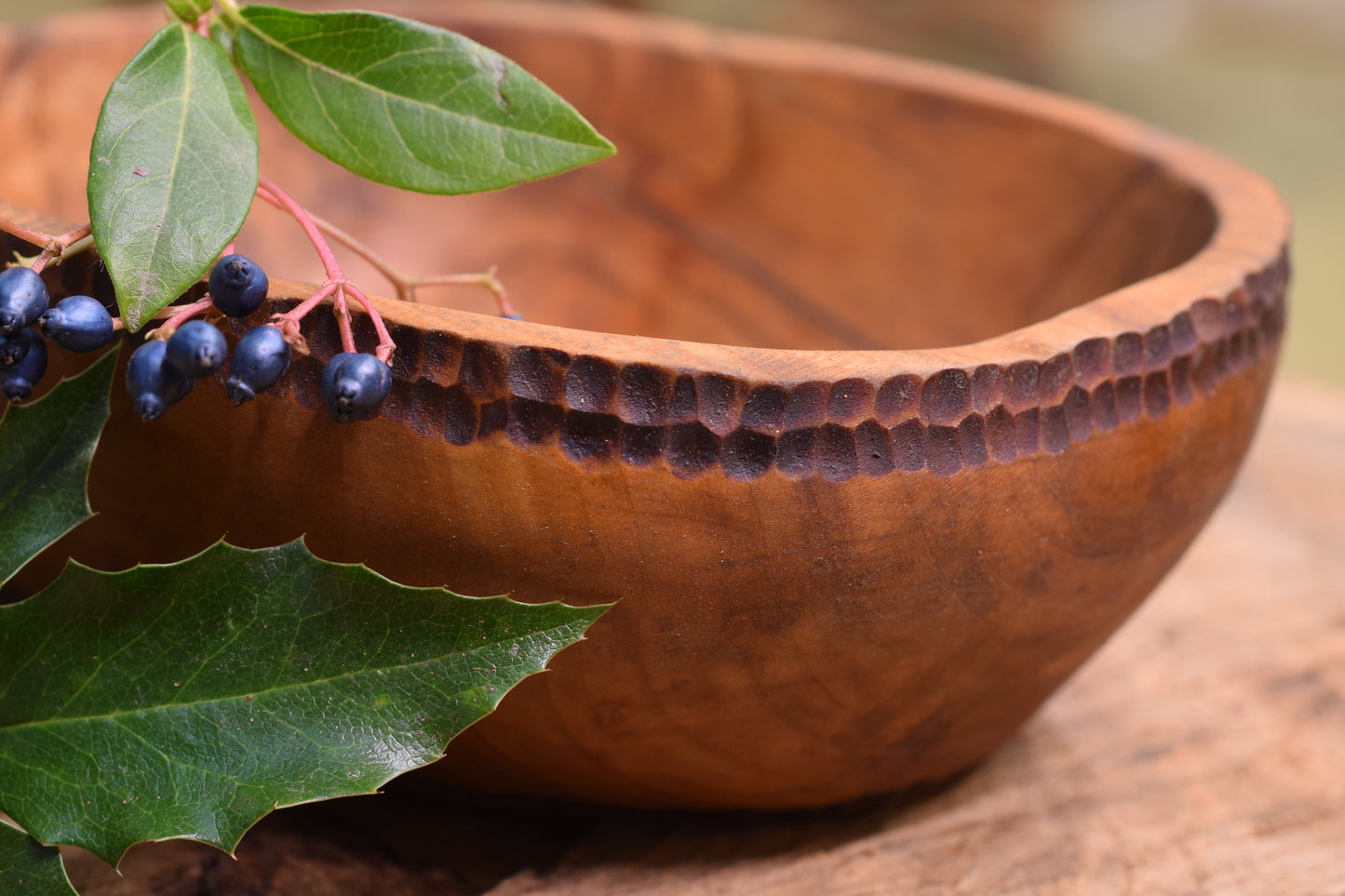 Mala Drvena Posuda - Trešnja