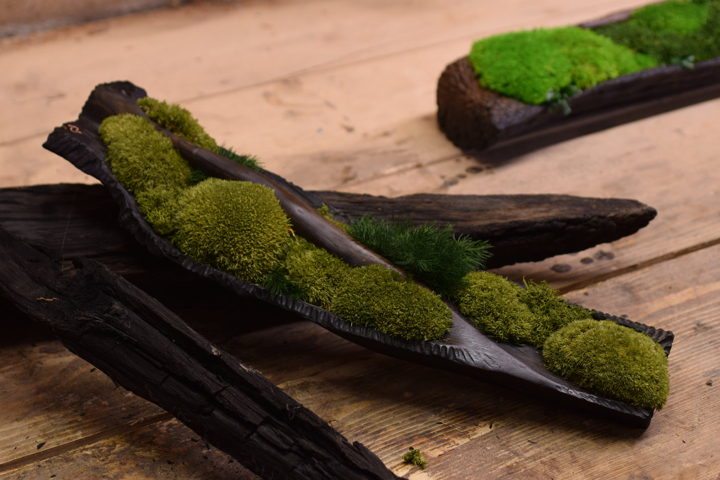 Drvena Posuda - Mahovina