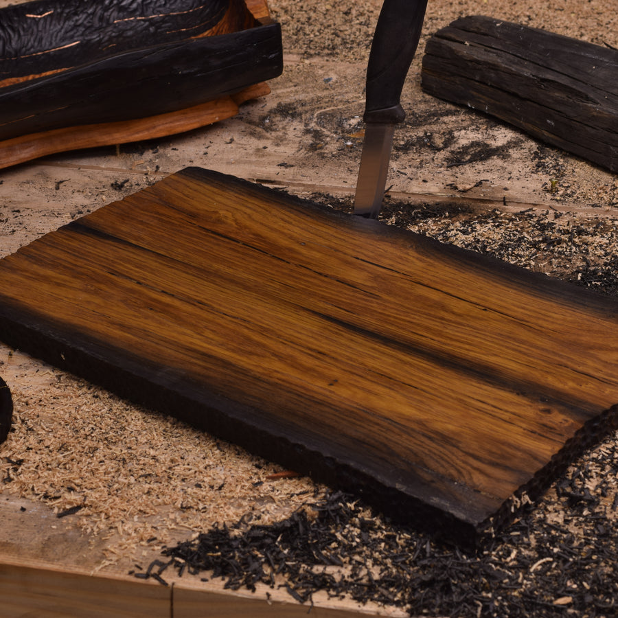 Handmade Bog Oak Cutting Board