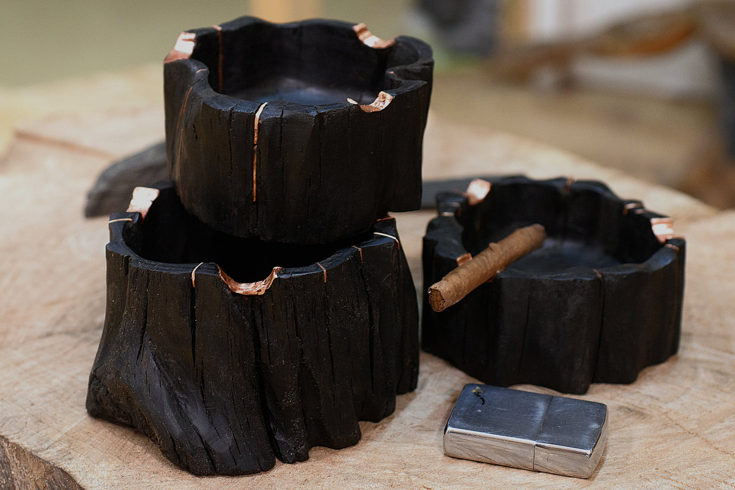 Ibu VI. - Bog Oak Ashtray